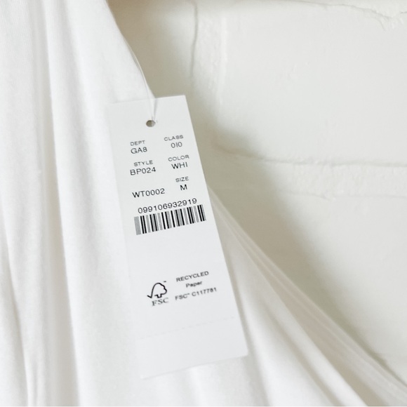 J. Crew Asymmetrical Top, Size M, White - Picture 4 of 6